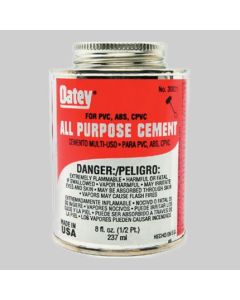 0329 - CLEAR CEMENT 8OZ (5-12)(1108-2)