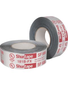 SF686 3" UL 181B-FX Listed/Printed ShurMASTIC Butyl Foil Tape (111163)
