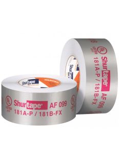 AF099 3" UL 181A-P/B-FX Listed/Printed Aluminum Foil Tape (232623)